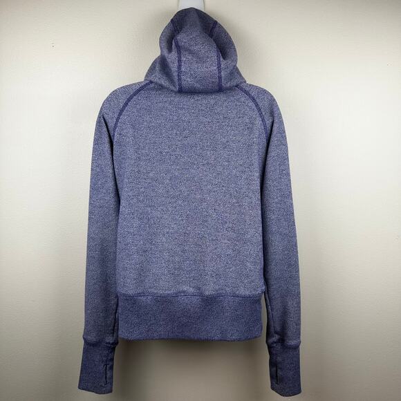 Patagonia Women's Cloud Stack Hoody Full Zip in Blue Butterfly Medium Organic - Picture 5 of 14